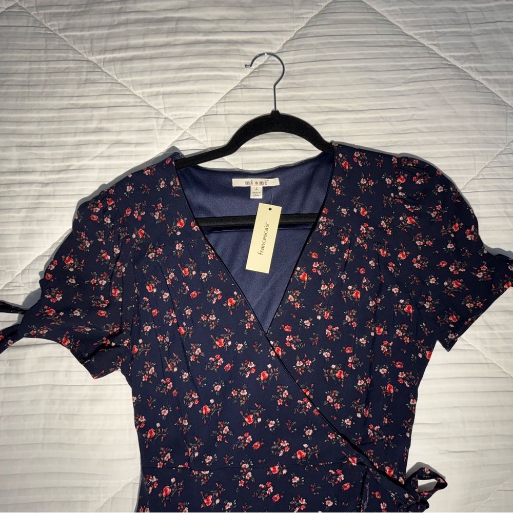 NEW Floral Wrap Dress - Francesca’s